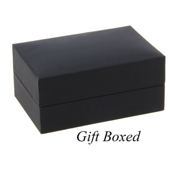 NEW Blue Faceted Swarovski® Crystal Flower Cufflinks - Picture 4 of 5